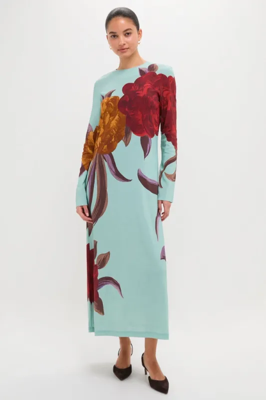 Peony Placee Long Sleeve Swing Dress sold by Tuckernuck