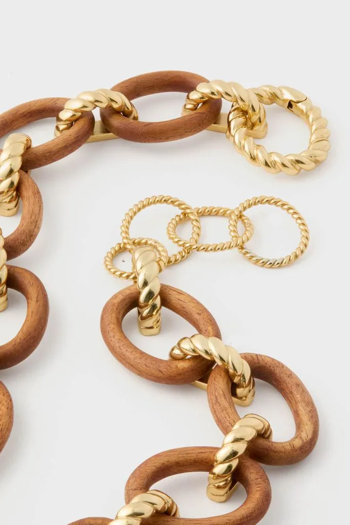 Earth Goddess Link Necklace sold by Tuckernuck product image thumbnail 4