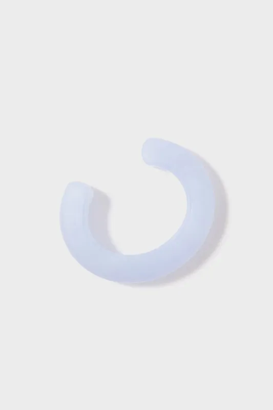 Blue Lace Ridge Cuff made by Lizzie Fortunato