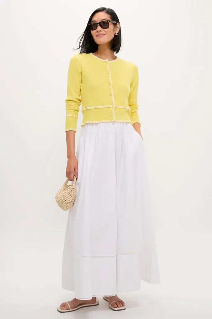 Pale Yellow Lily Cardigan sold by Tuckernuck product image thumbnail 2