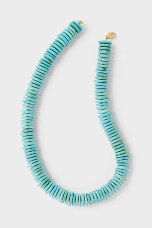 Barrell Turquoise Statement Necklace sold by Tuckernuck