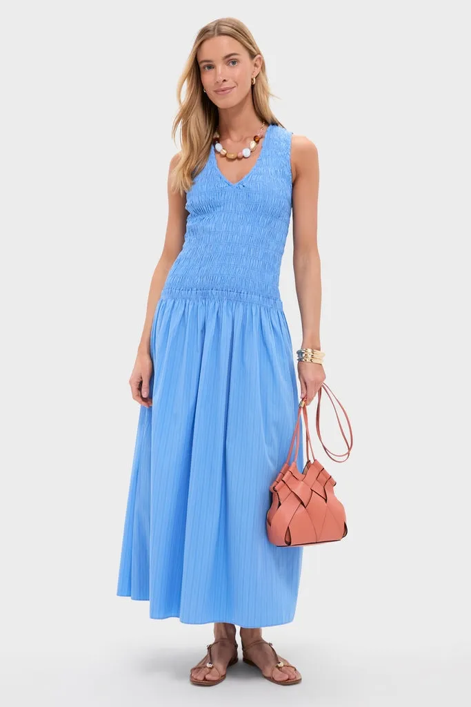 Azul Mico Pinstripe Palomar Midi Dress sold by Tuckernuck product image thumbnail 3