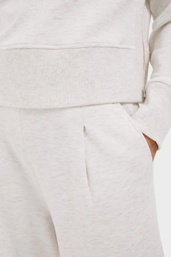 Ivory Marl Extra Wide Leg Sweatpant 29.5 sold by Tuckernuck product image thumbnail 5