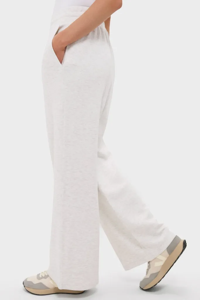 Ivory Marl Extra Wide Leg Sweatpant 29.5 sold by Tuckernuck product image thumbnail 3