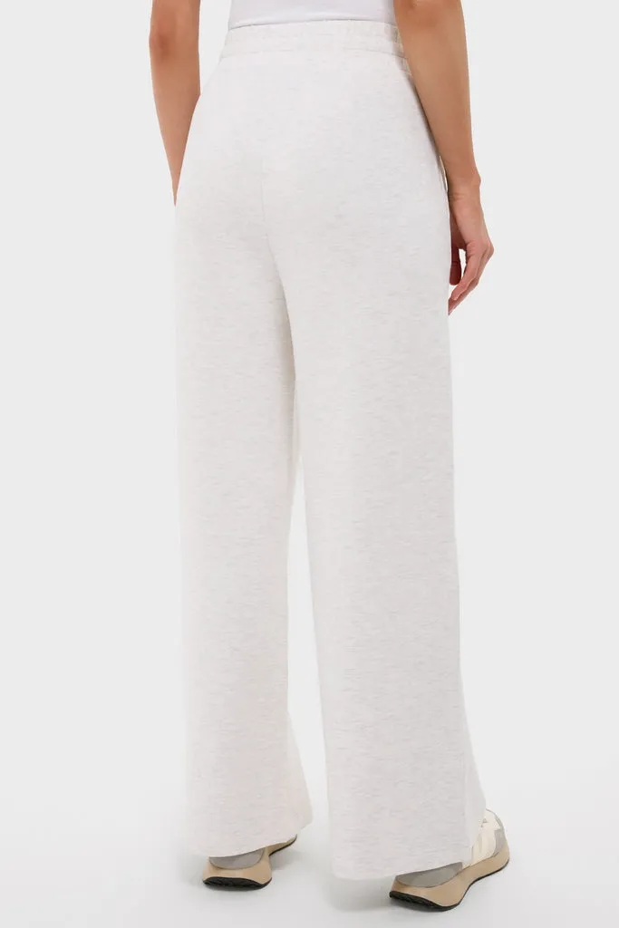 Ivory Marl Extra Wide Leg Sweatpant 29.5 sold by Tuckernuck product image thumbnail 4