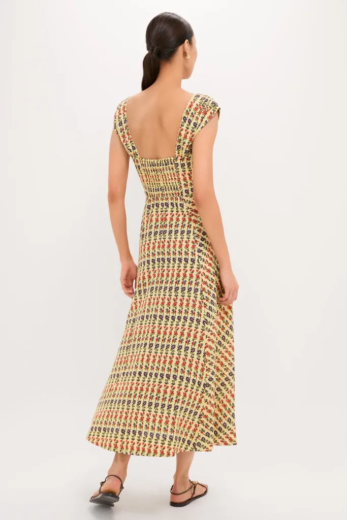 Victory Garden Floral Akins Maxi Dress sold by Tuckernuck product image thumbnail 5