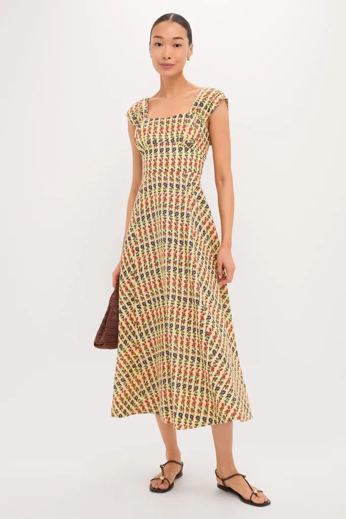 Victory Garden Floral Akins Maxi Dress sold by Tuckernuck product image thumbnail 3