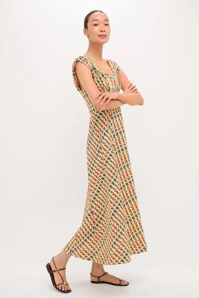 Victory Garden Floral Akins Maxi Dress sold by Tuckernuck product image thumbnail 4