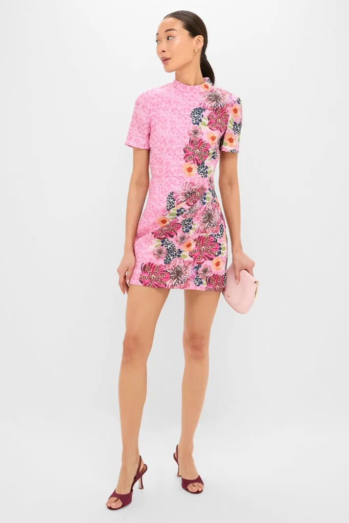 Bamboo Bloom Draped Mini Dress sold by Tuckernuck product image thumbnail 2