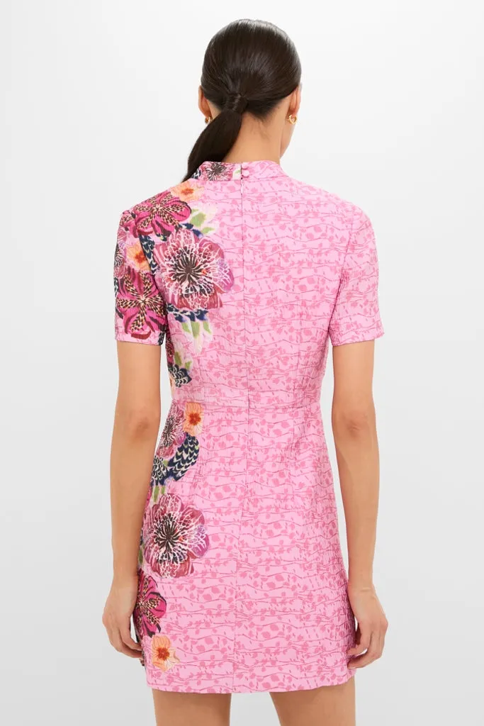 Bamboo Bloom Draped Mini Dress sold by Tuckernuck product image thumbnail 4