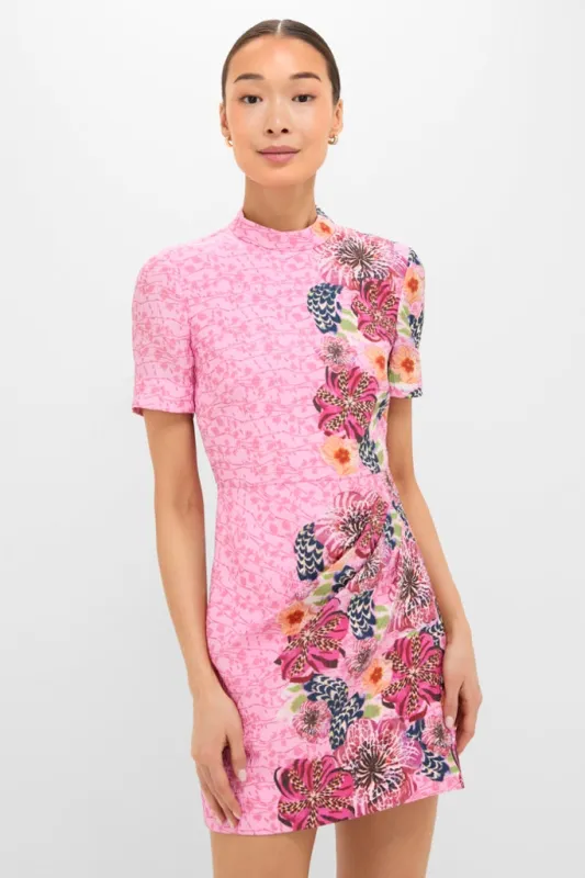 Bamboo Bloom Draped Mini Dress sold by Tuckernuck