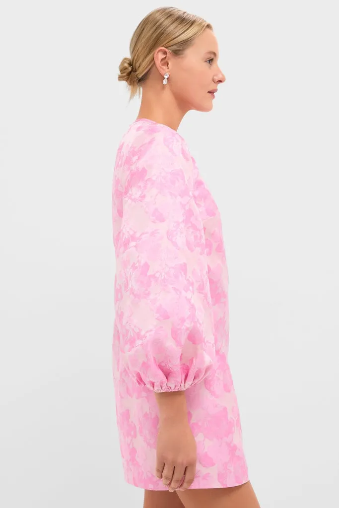 Pale Pink Jacquard Janie Mini Dress sold by Tuckernuck product image thumbnail 4