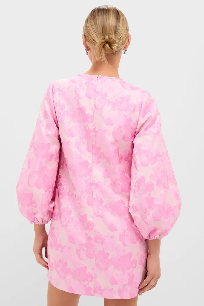 Pale Pink Jacquard Janie Mini Dress sold by Tuckernuck product image thumbnail 5