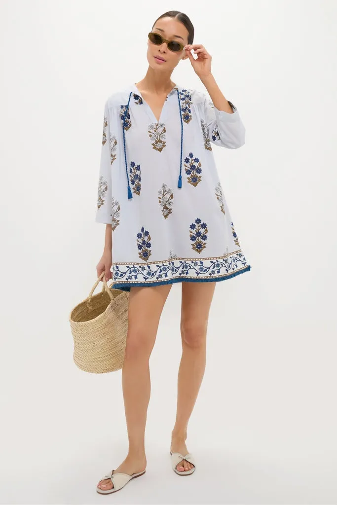 Petal Pop Blockprint Bondi Coverup sold by Tuckernuck product image thumbnail 2