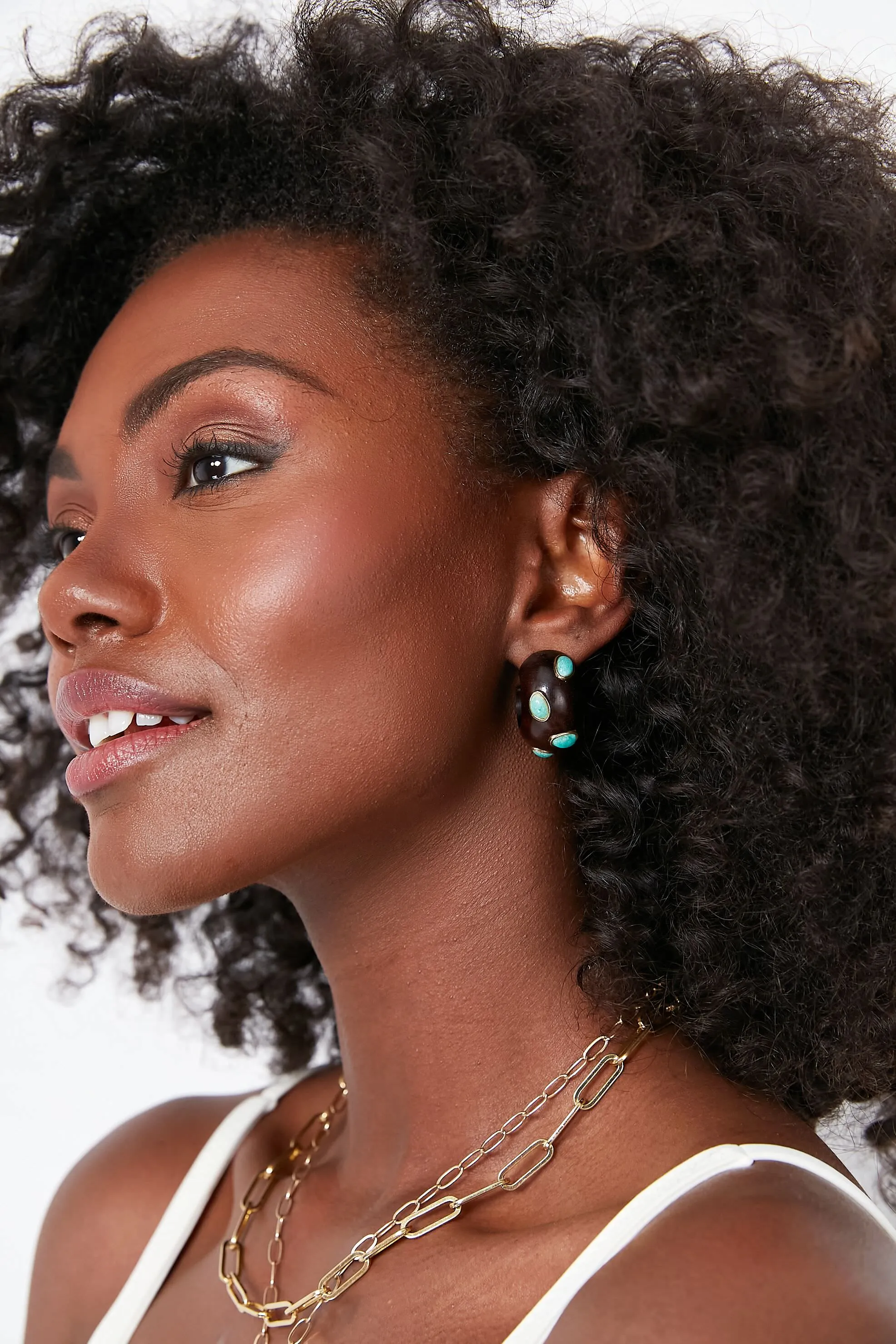 Amazonite Acacia Earrings sold by Tuckernuck product image thumbnail 2