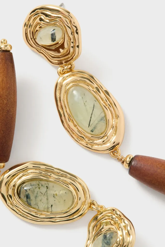 Green Savana Earrings sold by Tuckernuck product image thumbnail 4