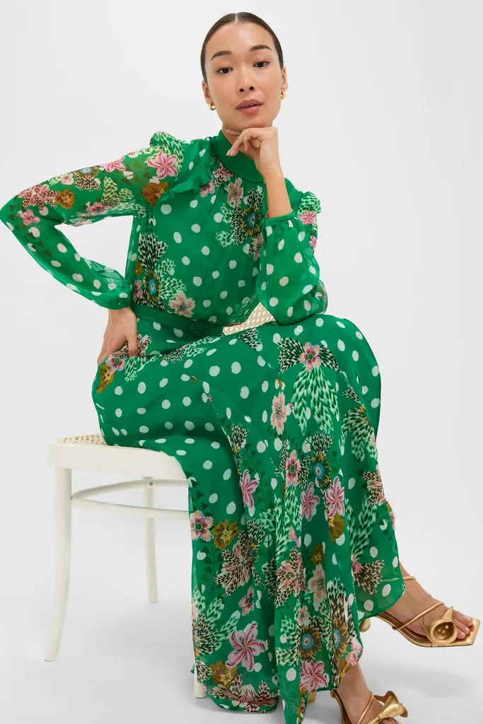 Celosia Polka Jacqui-B Maxi Dress sold by Tuckernuck product image thumbnail 4