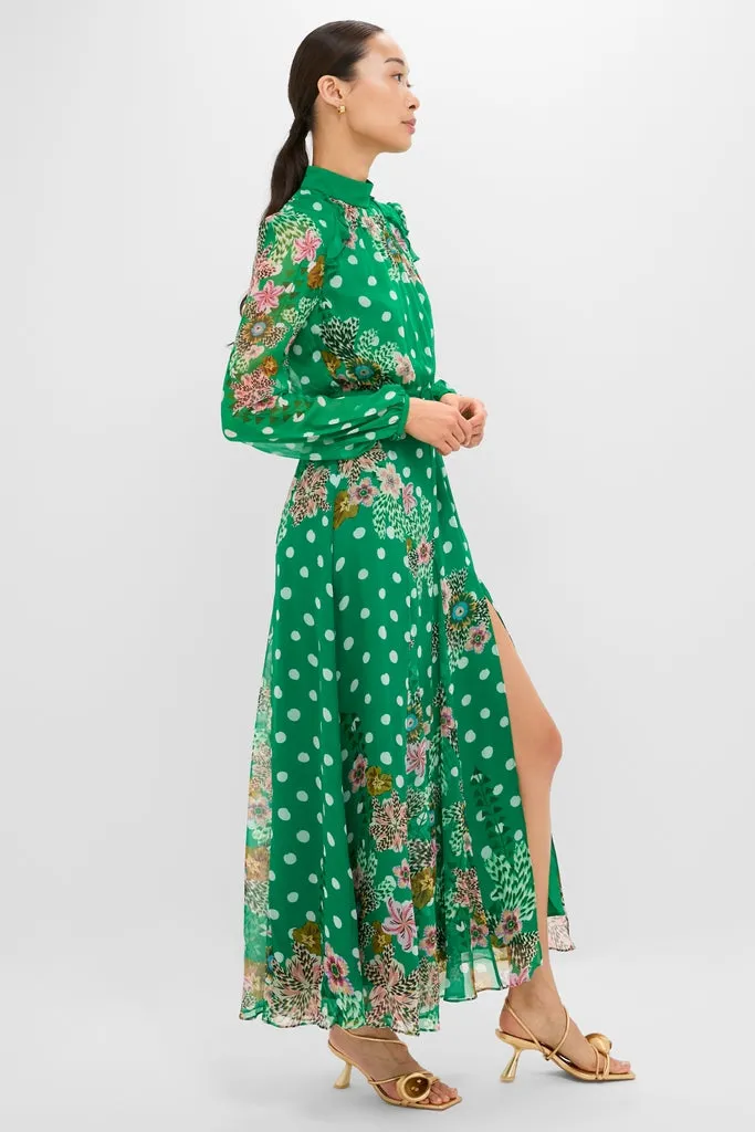 Celosia Polka Jacqui-B Maxi Dress sold by Tuckernuck product image thumbnail 5