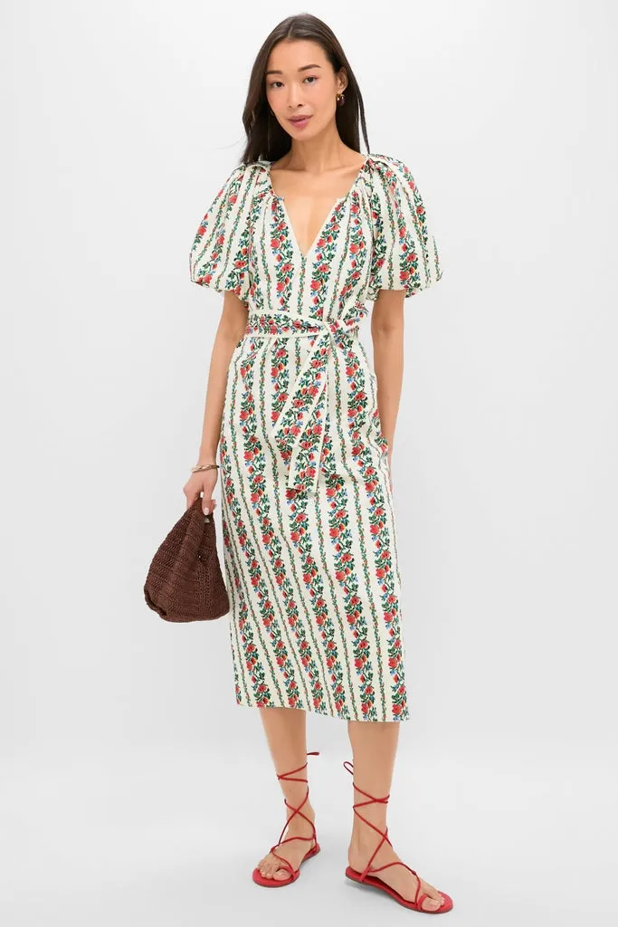 Tapestry Floral Fairground Dress sold by Tuckernuck product image thumbnail 3