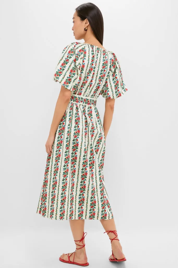 Tapestry Floral Fairground Dress sold by Tuckernuck product image thumbnail 5