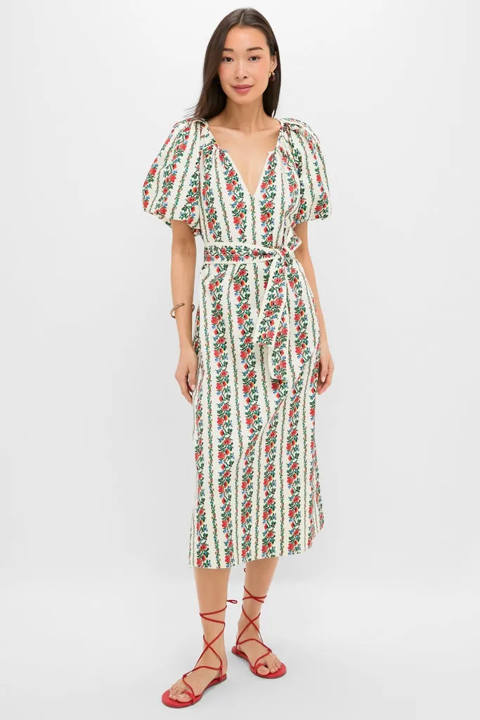 Tapestry Floral Fairground Dress sold by Tuckernuck