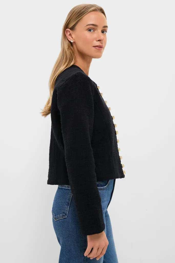 Black Rowan Obsidian Khadi Jacket sold by Tuckernuck product image thumbnail 4