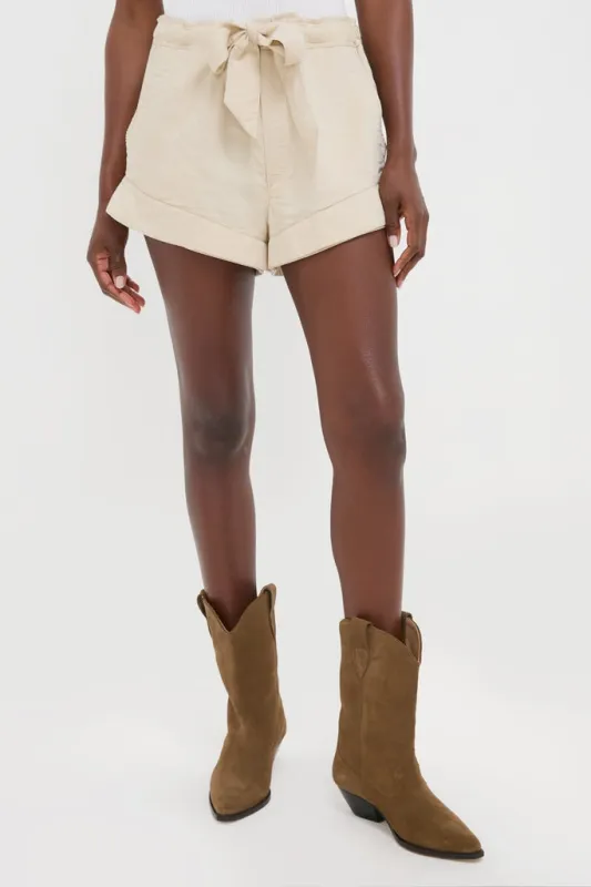 Ecru Birva Shorts sold by Tuckernuck