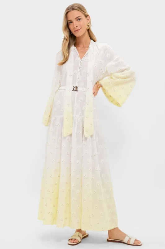 Limoncella Vespara Wide Sleeve Maxi Smock Dress sold by Tuckernuck