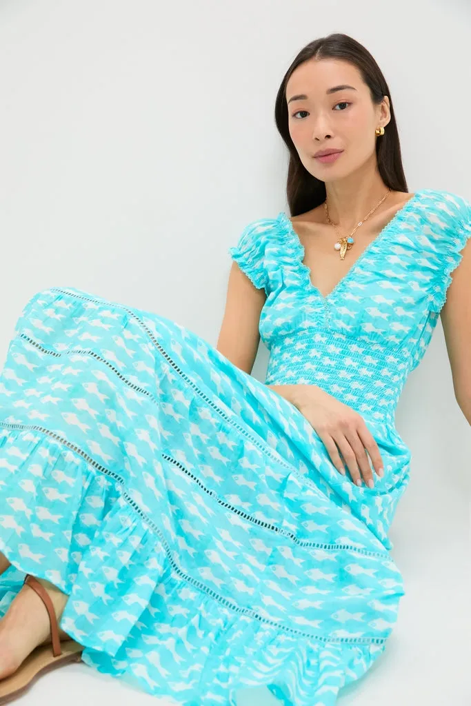 Light Blue Sardina Hilda Maxi Dress sold by Tuckernuck product image thumbnail 2