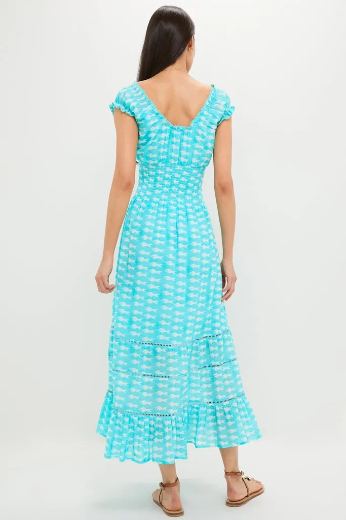 Light Blue Sardina Hilda Maxi Dress sold by Tuckernuck product image thumbnail 5