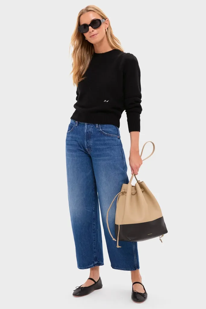 Khaki and Black Cabas Bucket sold by Tuckernuck product image thumbnail 3