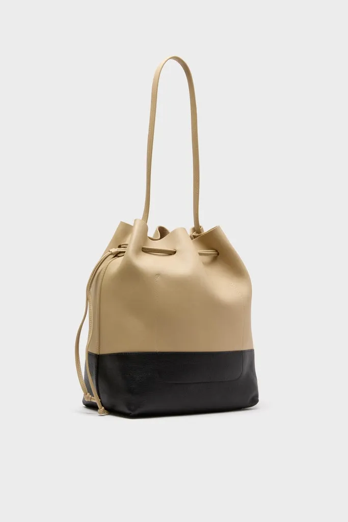 Khaki and Black Cabas Bucket sold by Tuckernuck product image thumbnail 4