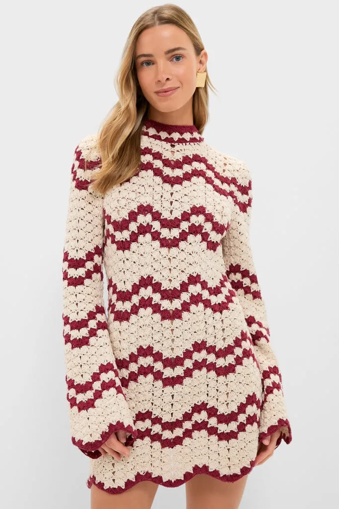 Off-White Romy Ruby Stripe Dress sold by Tuckernuck