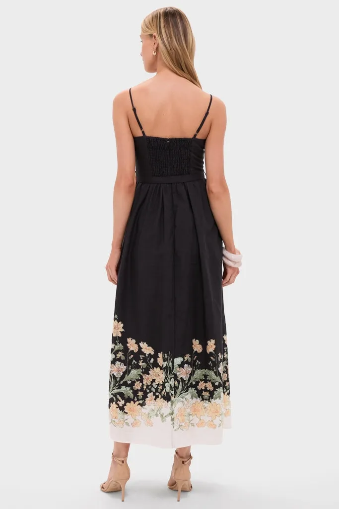 Black Ginger Olive Iris Midi Dress sold by Tuckernuck product image thumbnail 5