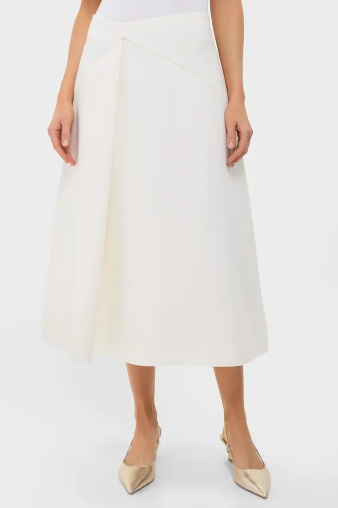 Ivory Babitz Midi Skirt sold by Tuckernuck