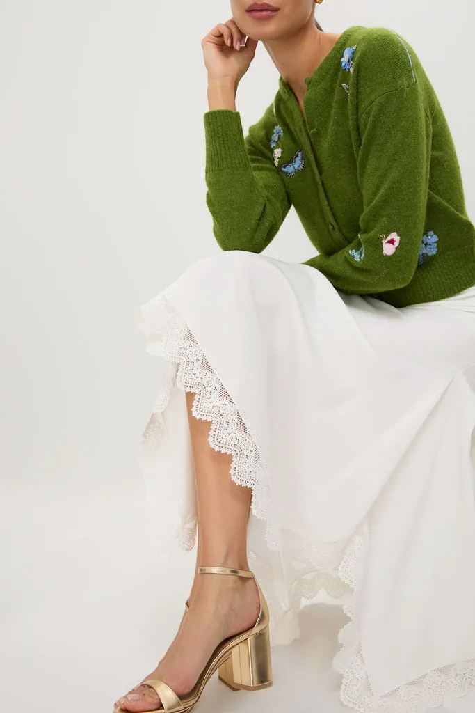 Ivory Pencil Midi Skirt sold by Tuckernuck product image thumbnail 5