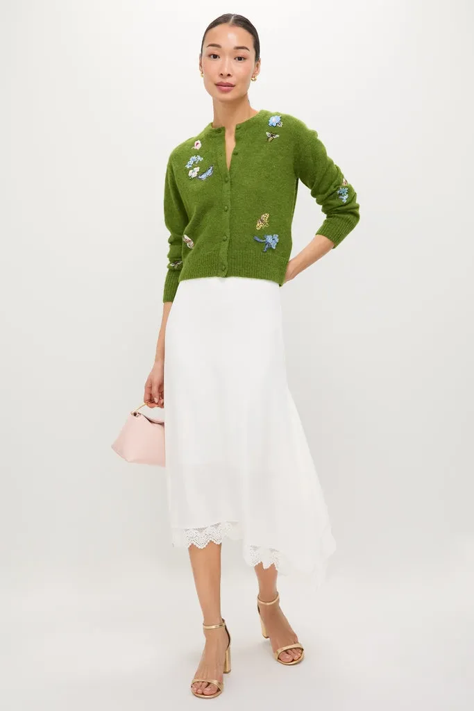 Ivory Pencil Midi Skirt sold by Tuckernuck product image thumbnail 2