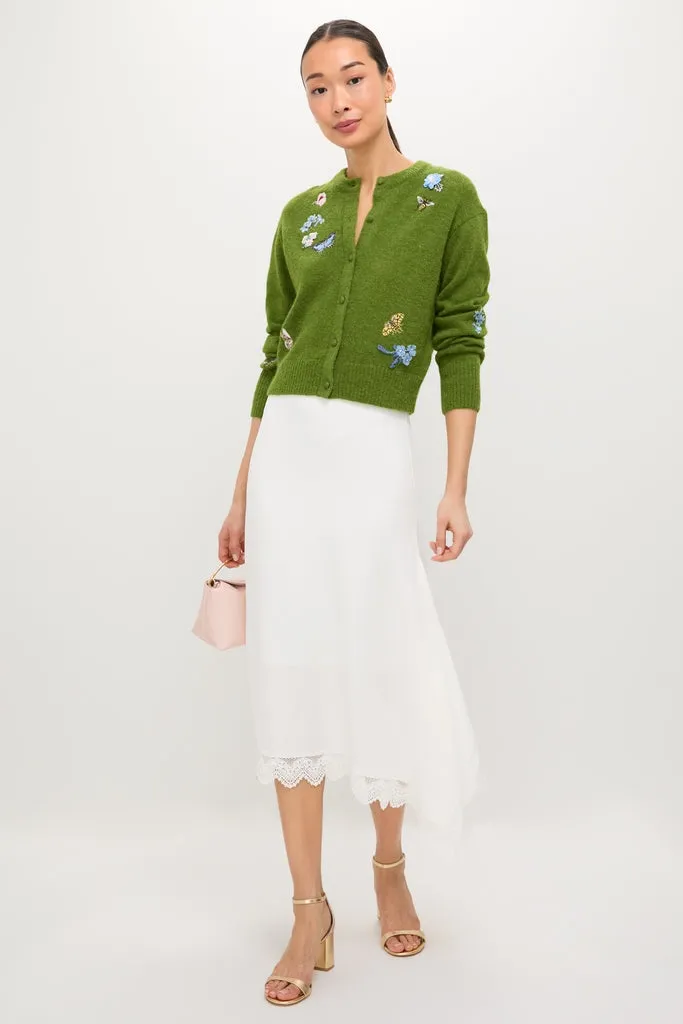 Apple Green Crew Neck Cardigan sold by Tuckernuck product image thumbnail 3