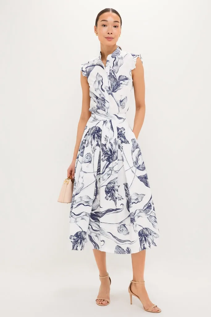 Botanical Engraving Ivory Sleeveless Top sold by Tuckernuck product image thumbnail 2