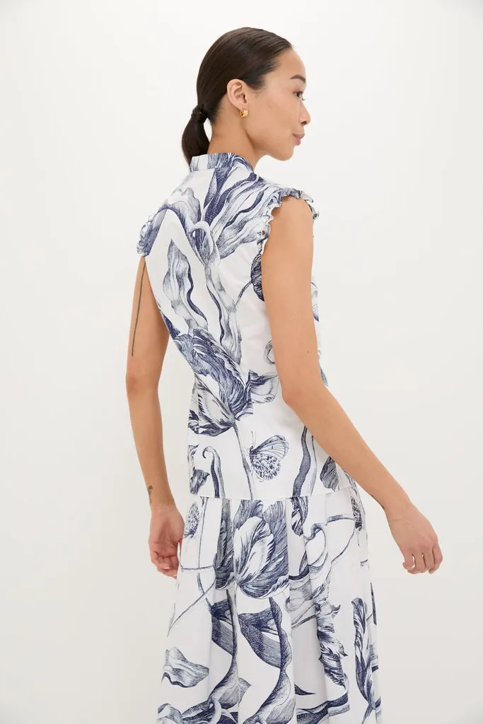 Botanical Engraving Ivory Sleeveless Top sold by Tuckernuck product image thumbnail 4