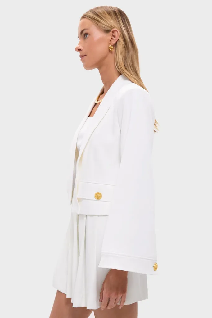 Ivory Nixie Wide Sleeve Cardi Jacket sold by Tuckernuck product image thumbnail 3