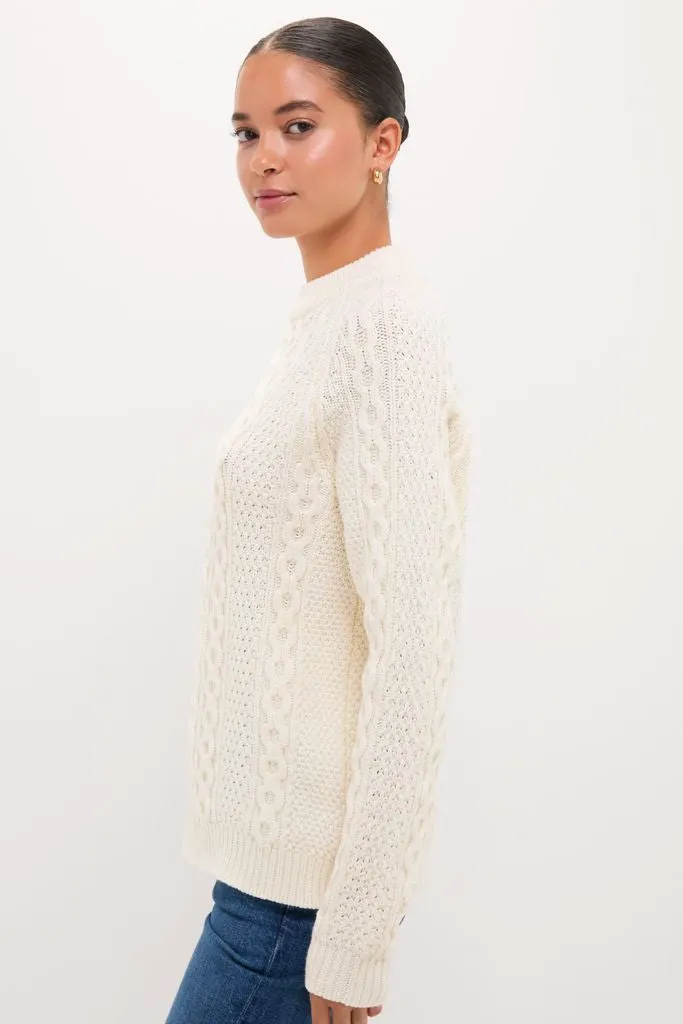 Ivory Fisherman Sweater sold by Tuckernuck product image thumbnail 3