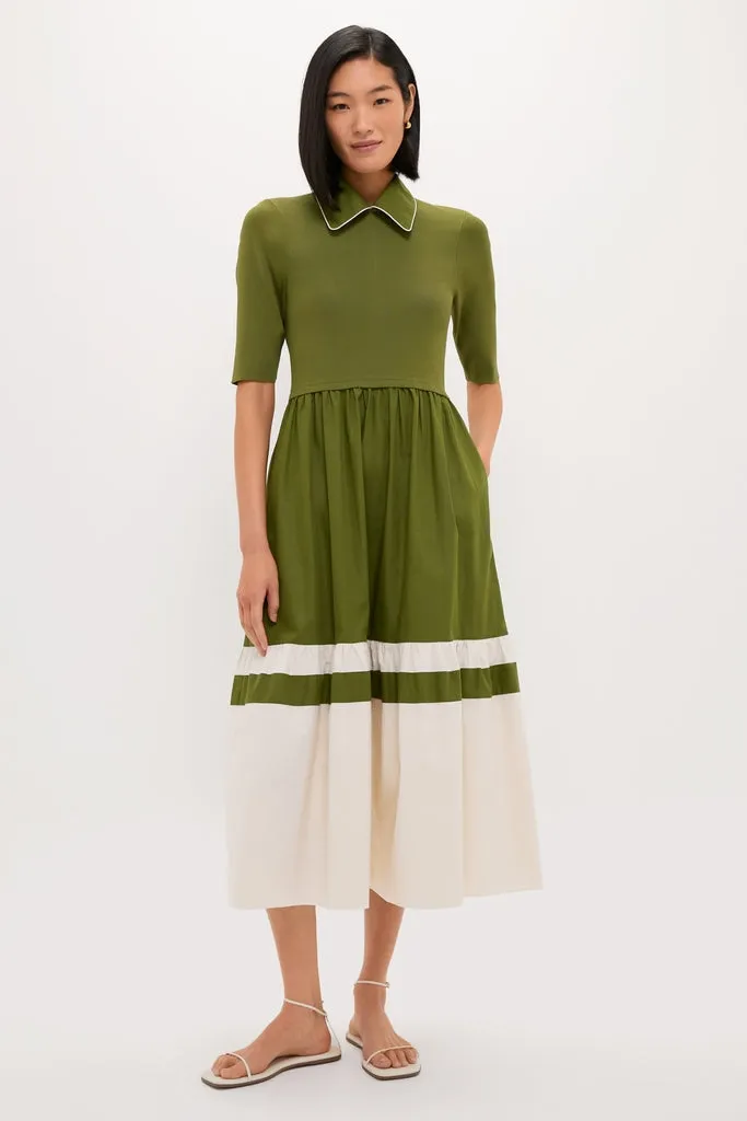 Fern Short Sleeve Marina Dress sold by Tuckernuck