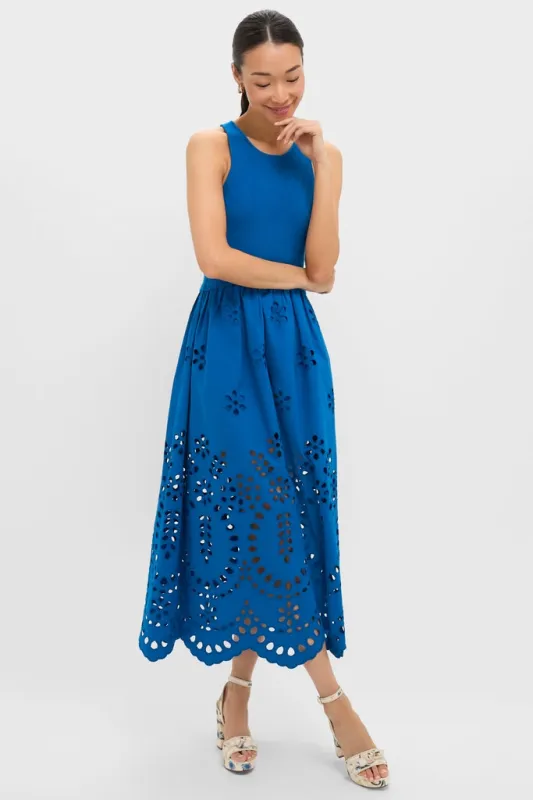 Cerulean Dawn Midi Dress sold by Tuckernuck