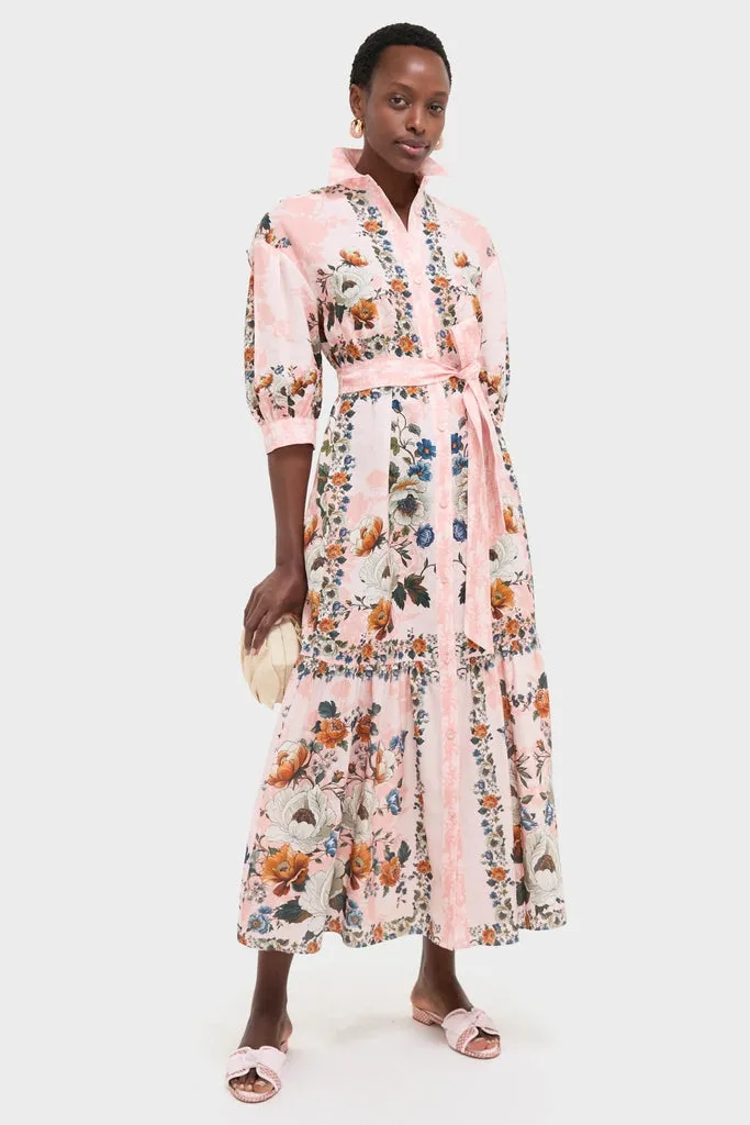 Frost Pink Maci Clarita Padded Raffia Flats sold by Tuckernuck product image thumbnail 3