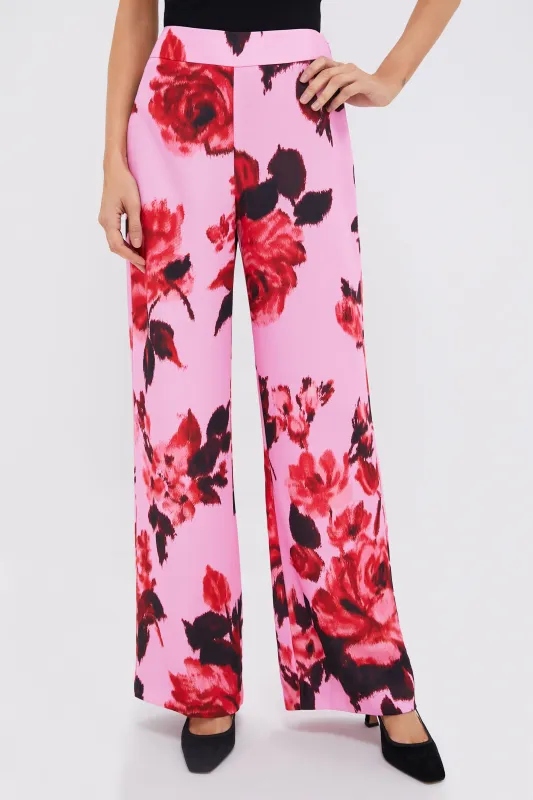 Cerise Blossom Erin Pants made by Tuckernuck