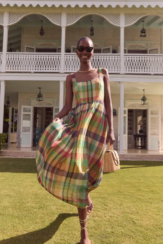 Ambrosia Check Esme Dress sold by Tuckernuck