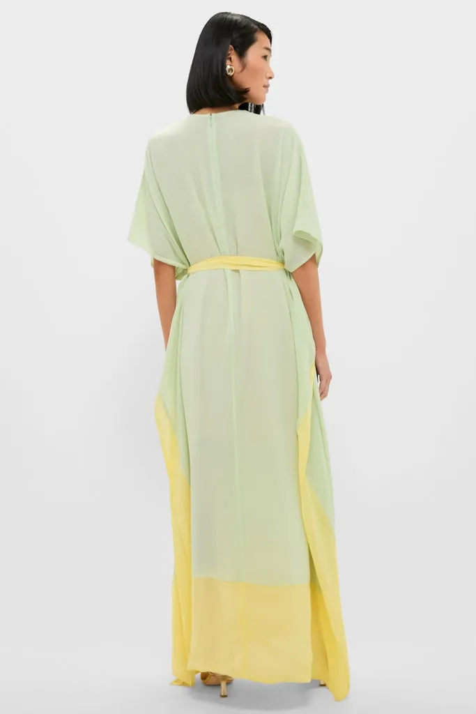 Mint Chiffon Rainier Caftan Gown sold by Tuckernuck product image thumbnail 5