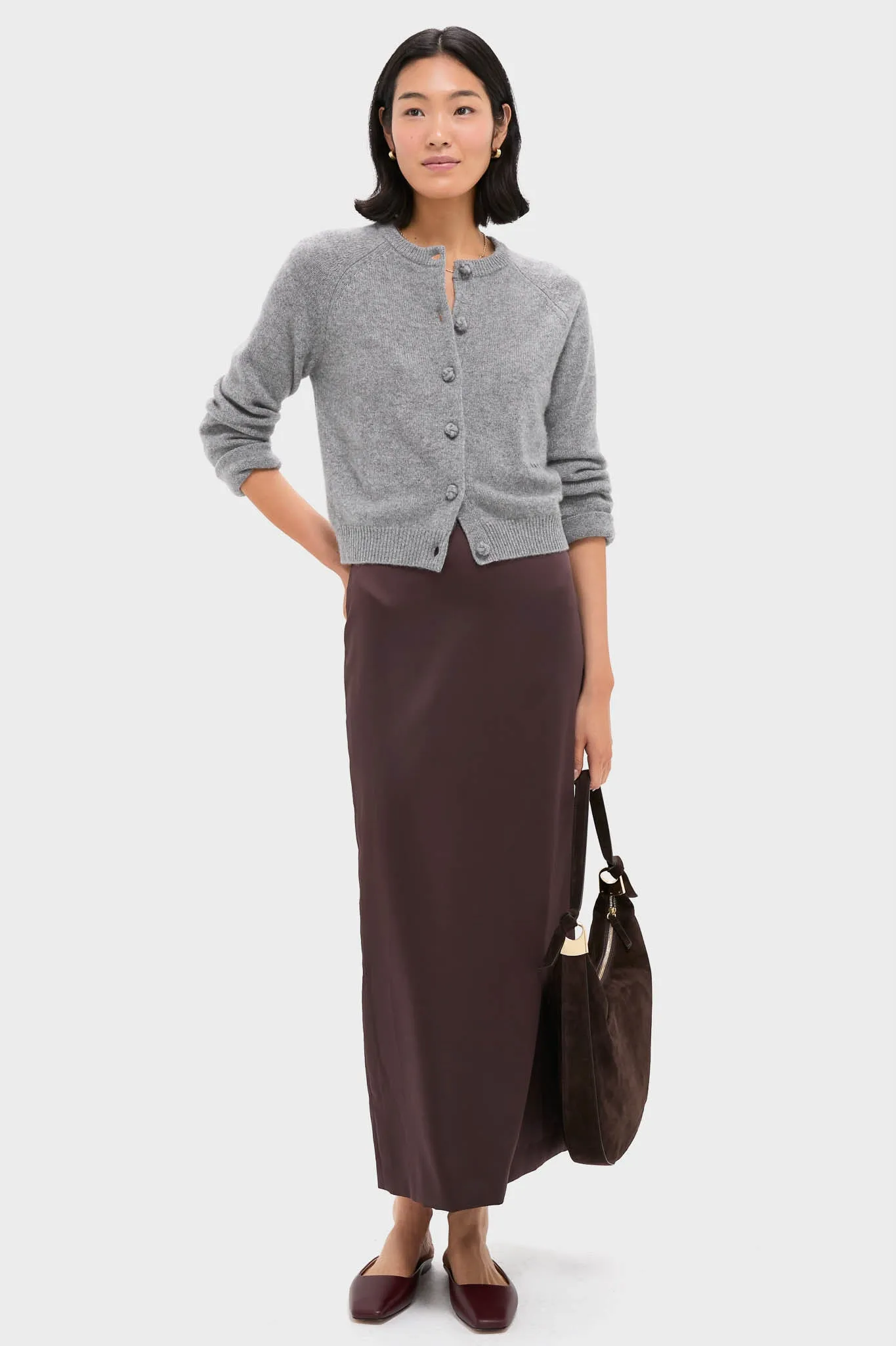 Gray Knot Button Phoebe Cardigan sold by Tuckernuck product image thumbnail 3