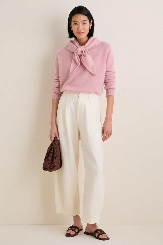 Powder Pink Cashmere Boyfriend Bodie Crewneck sold by Tuckernuck product image thumbnail 2